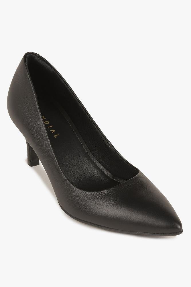 Scarpin Feminino Salto Médio Mundial Brielle Preto 4