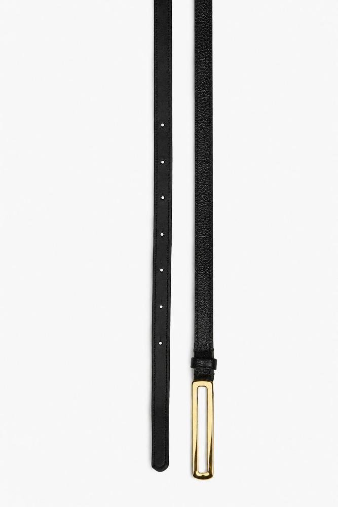 Cinto Feminino Passional Stylo De Couro Preto 3
