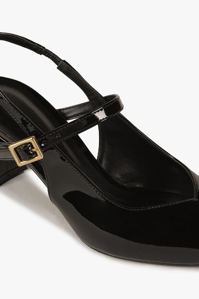 Sapato Feminino Slingback Mundial Veronika Preto 2