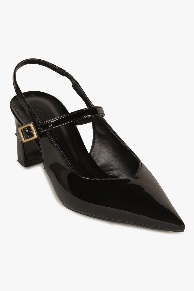 Sapato Feminino Slingback Mundial Veronika Preto 4