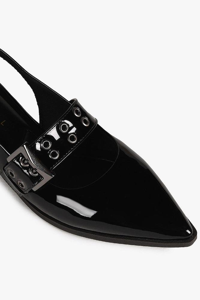 Sapatilha Feminina Slingback Mundial Catrina Preto 2