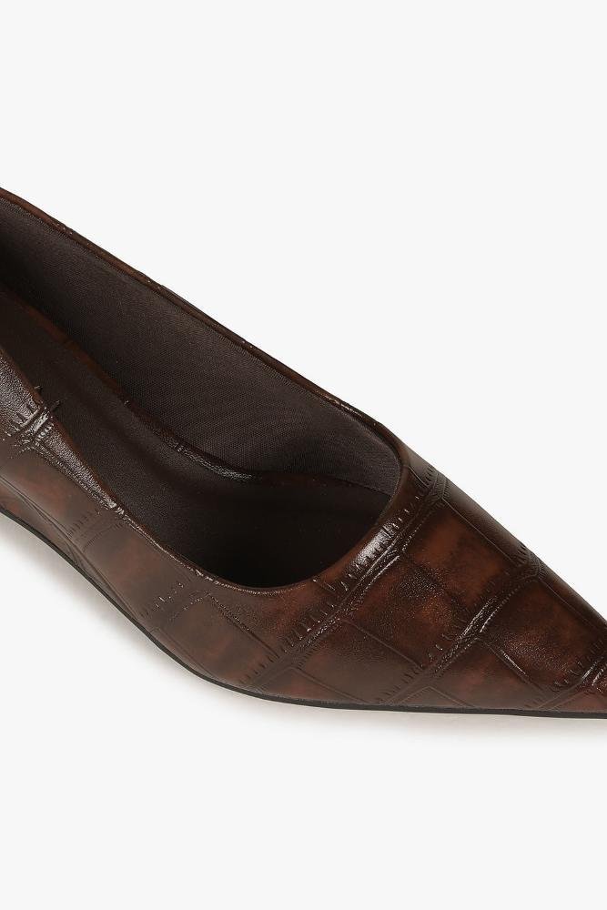 Sapato Feminino Anabela Mundial Taina Café 2