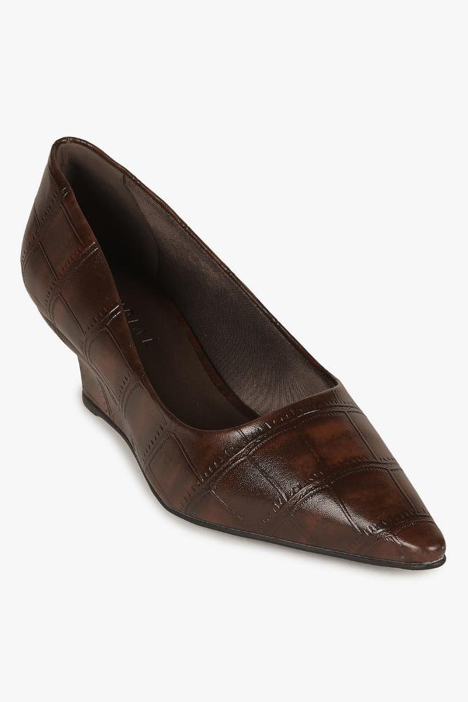 Sapato Feminino Anabela Mundial Taina Café 4