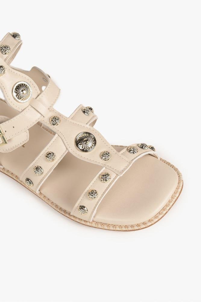 Rasteira Feminina Mundial Selenna Off White 2