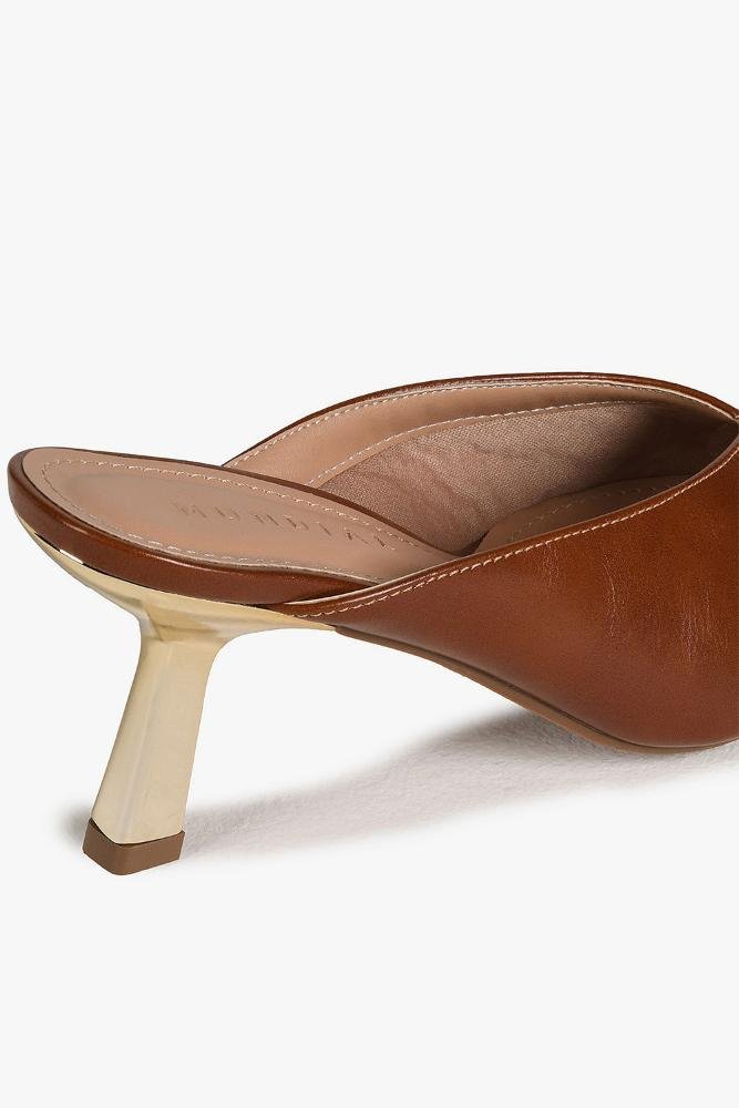 Mule Feminino Mundial Yeda Caramelo 2