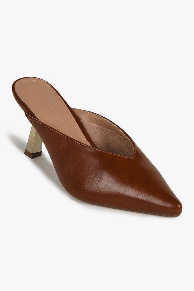 Mule Feminino Mundial Yeda Caramelo 6