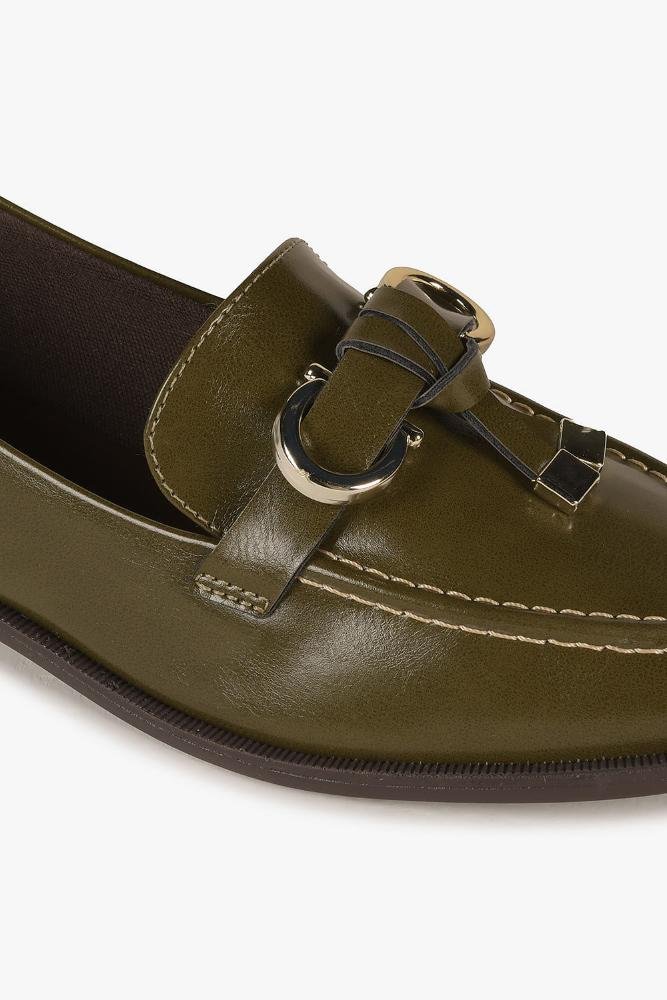 Mocassim Feminino Mundial Clementini Verde 2
