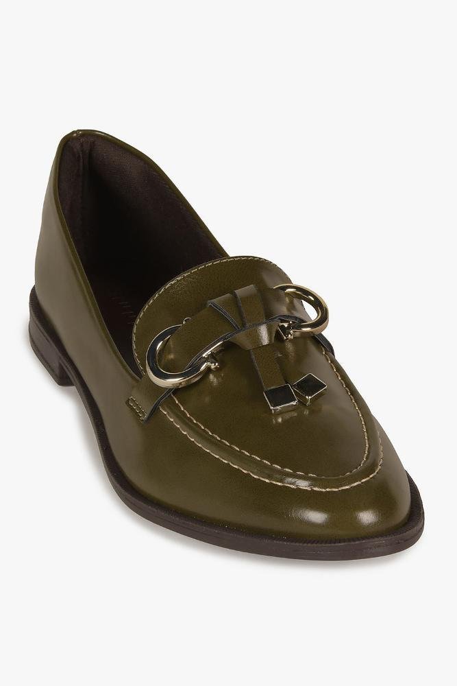 Mocassim Feminino Mundial Clementini Verde 4