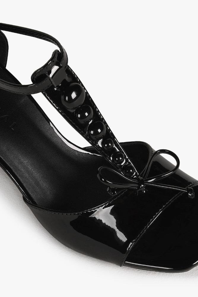 Sandália Feminina Peep Toe Mundial Luciele Preto 3