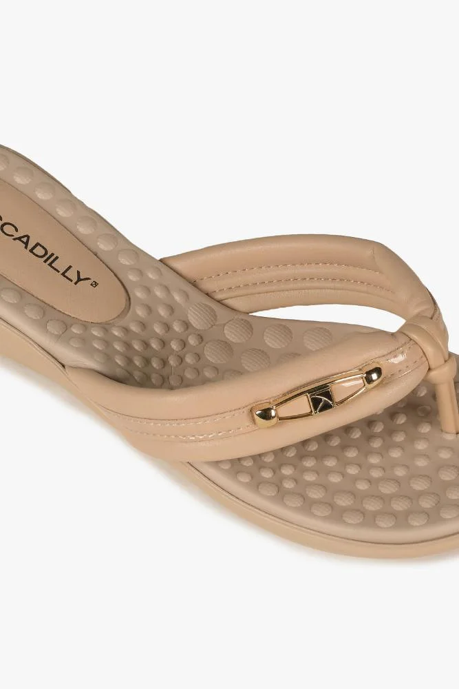 Conforto Feminino Piccadilly Selena Bege 2