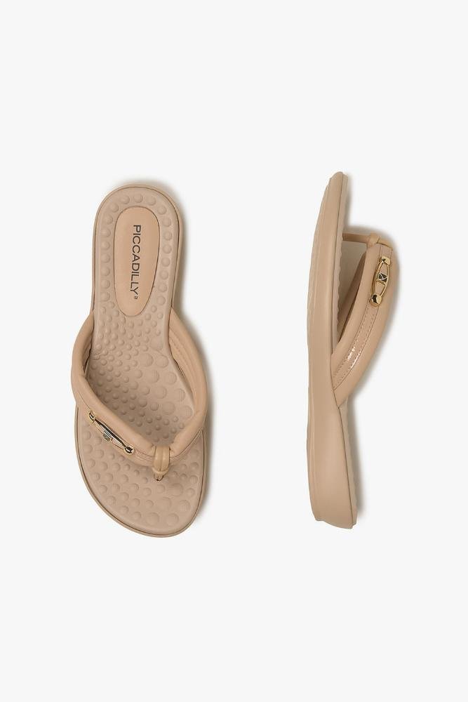 Conforto Feminino Piccadilly Selena Bege 3