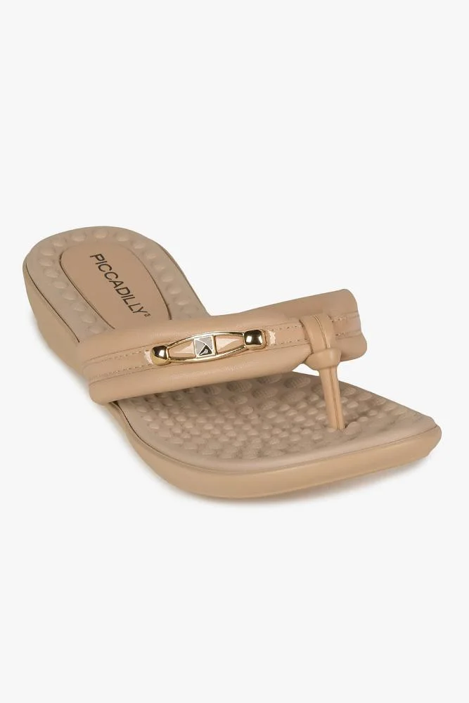 Conforto Feminino Piccadilly Selena Bege 4