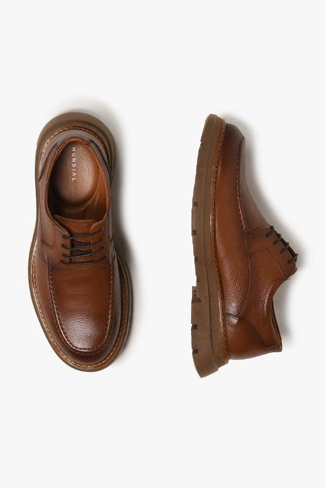 Sapato Casual Masculino Mundial Taurus Marrom 3