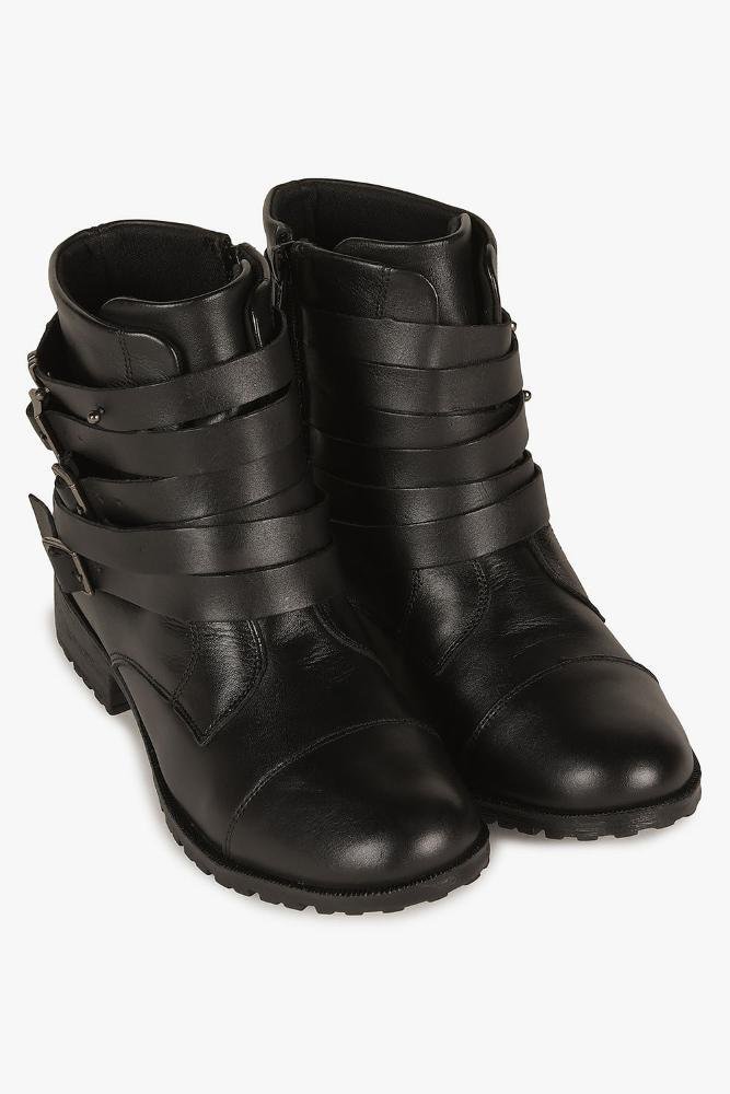 Bota Feminina Cano Curto Mundial Chelan Preto 4