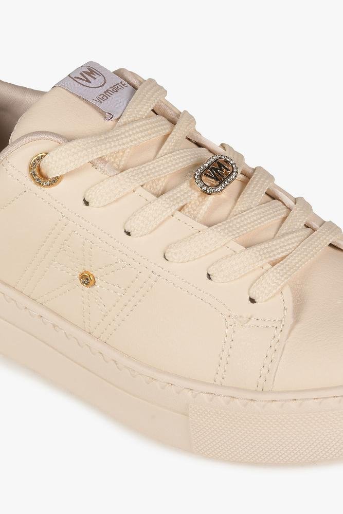 Tênis Feminino Via Marte Nieli Bege 2