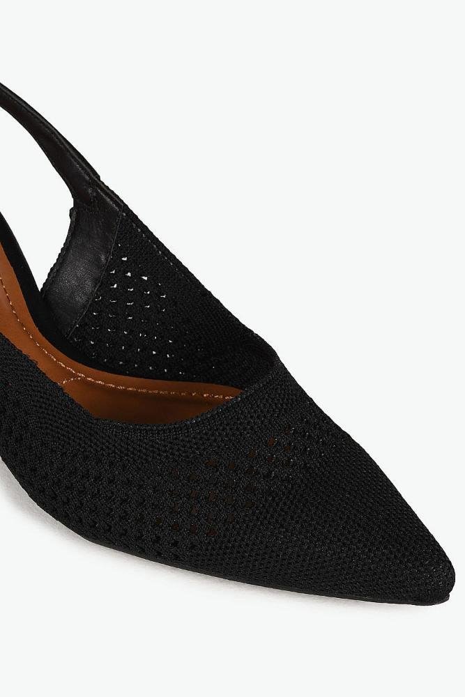 Scarpin Feminino Slingback Mundial Izolda Preto 2
