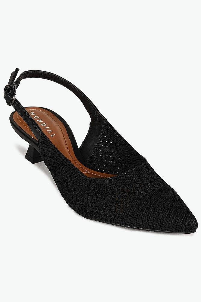 Scarpin Feminino Slingback Mundial Izolda Preto 4
