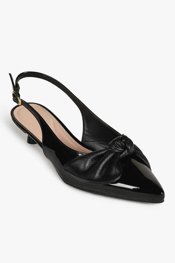 Sapato Feminino Slingback Mundial Palloma Preto 4