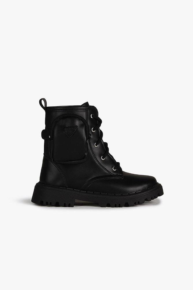 Bota Infantil Coturno Cano Curto Nilqi Teen Nina