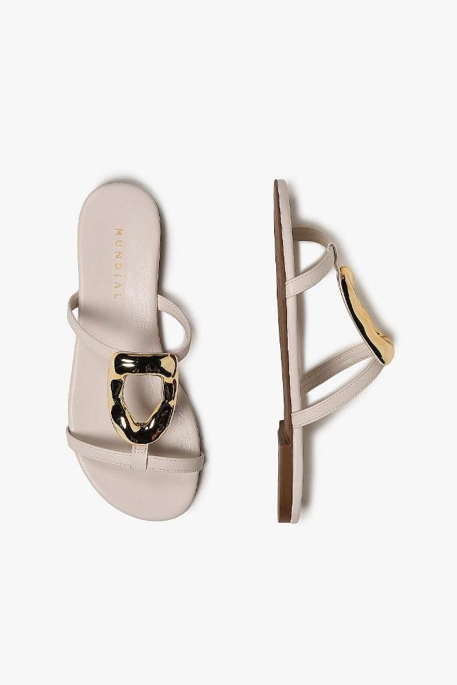 Rasteira Feminina Mundial Lucyle Off White 3