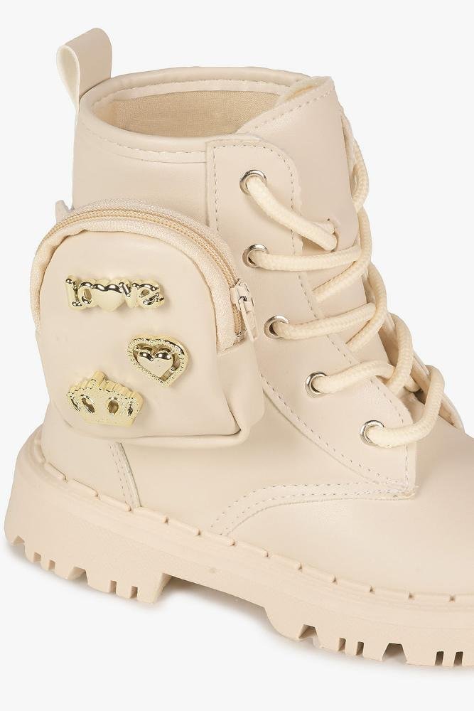 Bota Infantil Nilqui Jeni Bege 2