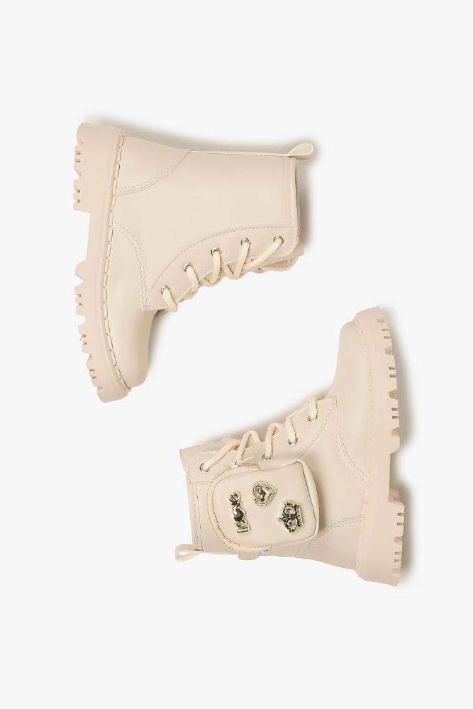 Bota Infantil Nilqui Jeni Bege 3