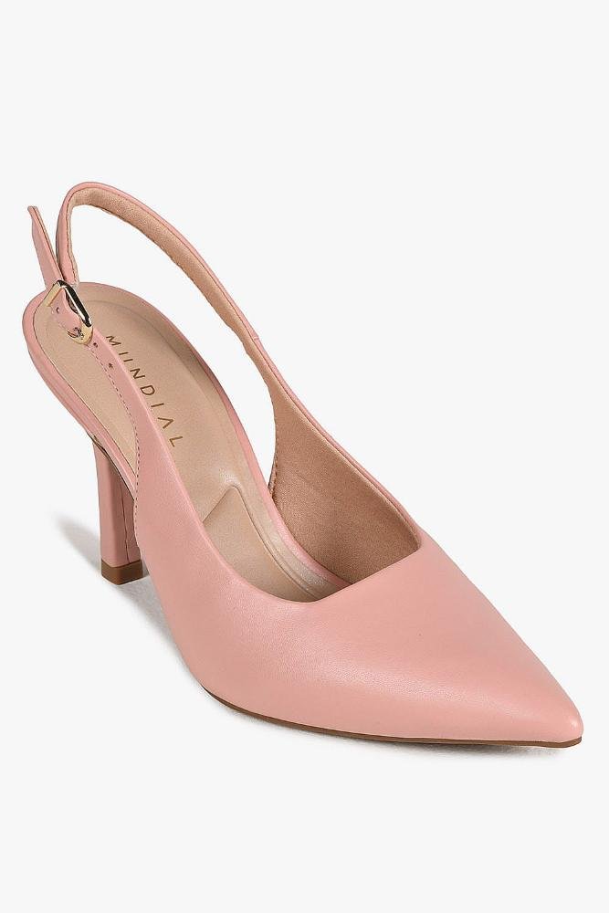 Sapato Feminino Slingback Mundial Sofia Rosa 4