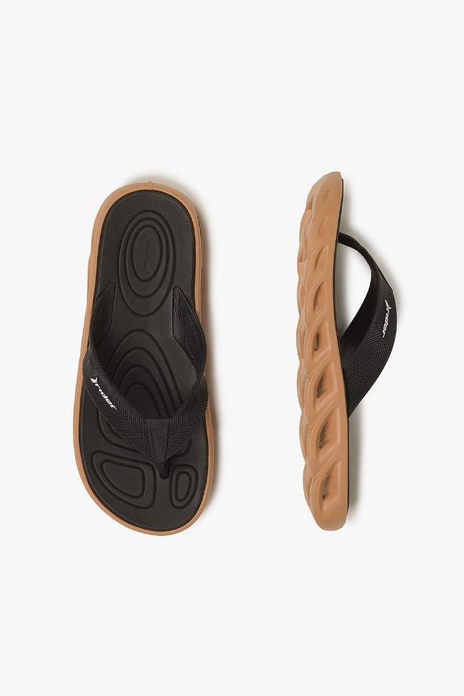 Chinelo Rider Power Low Masculino Preto 3
