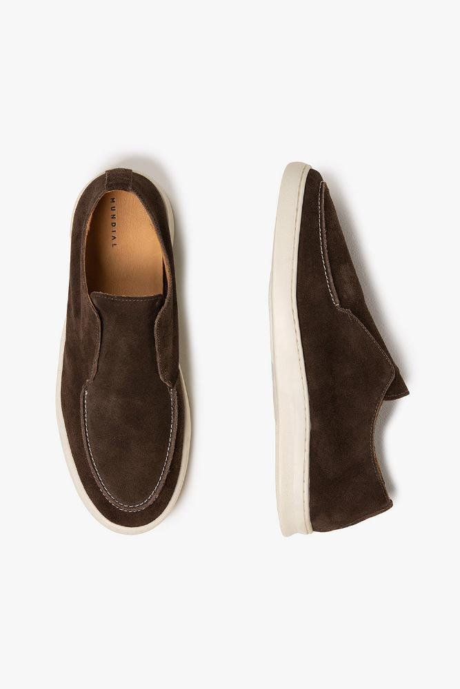 Mocassim Masculino Mundial Isque Café 3