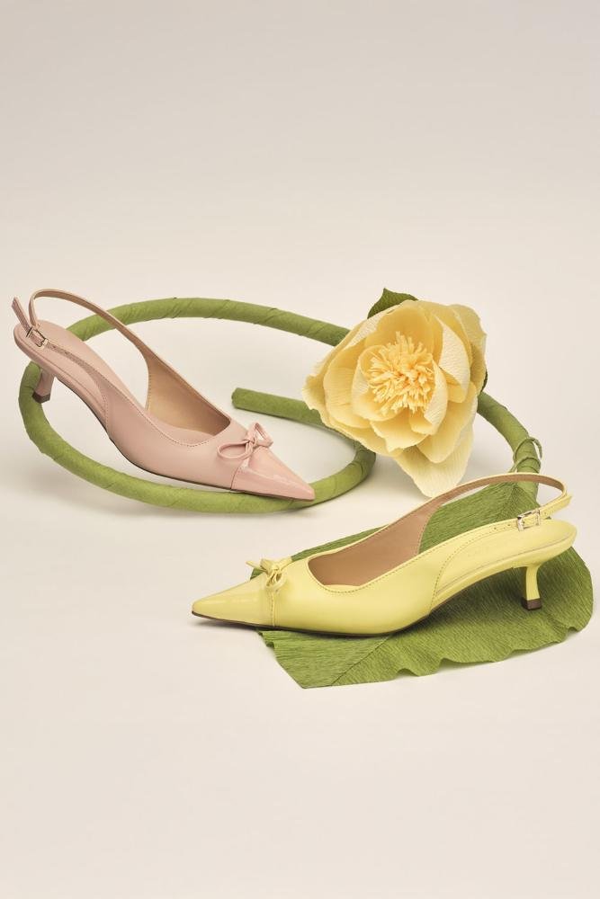 Sapato Feminino Slingback Mundial Polianna Rosa 2