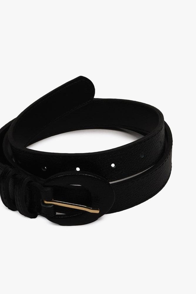 Cinto Feminino Passional Stylo De Couro Anchor Preto 2