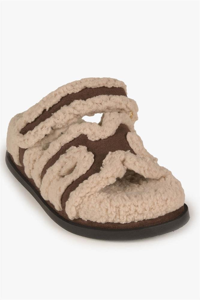 Tamanco Feminino Flatform Mundial Marina Café/Off White 4