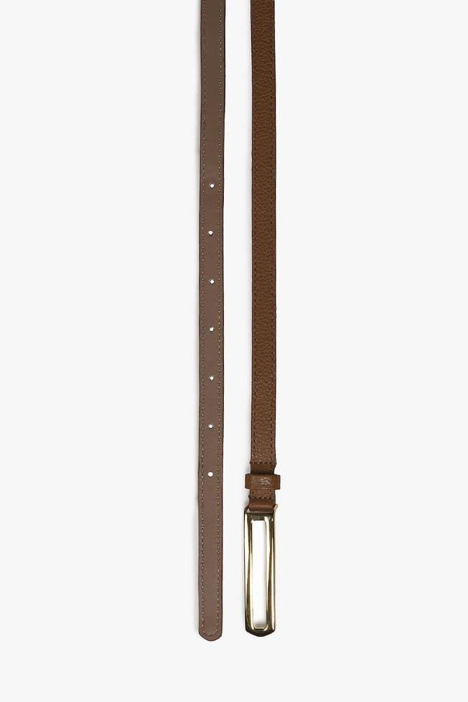 Cinto Feminino Passional Stylo De Couro Caramelo 3