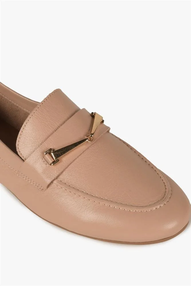 Mocassim Feminino Mundial Lea Bege 2