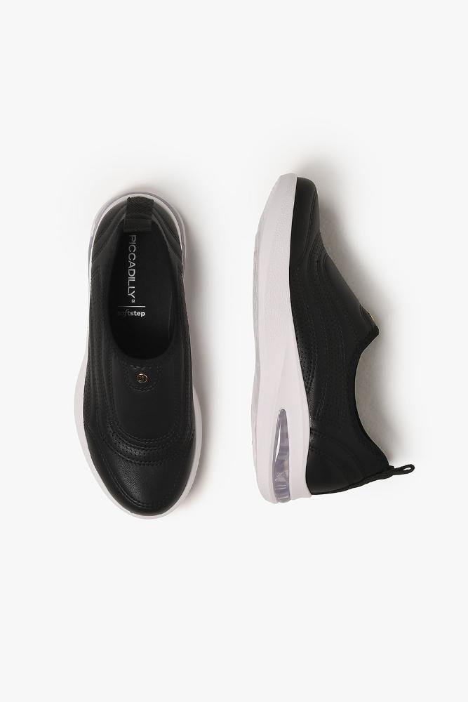Conforto Feminino Piccadilly SoftStep Skyler Preto 3