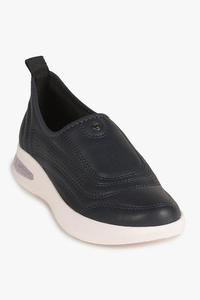 Conforto Feminino Piccadilly SoftStep Skyler Azul Marinho 4