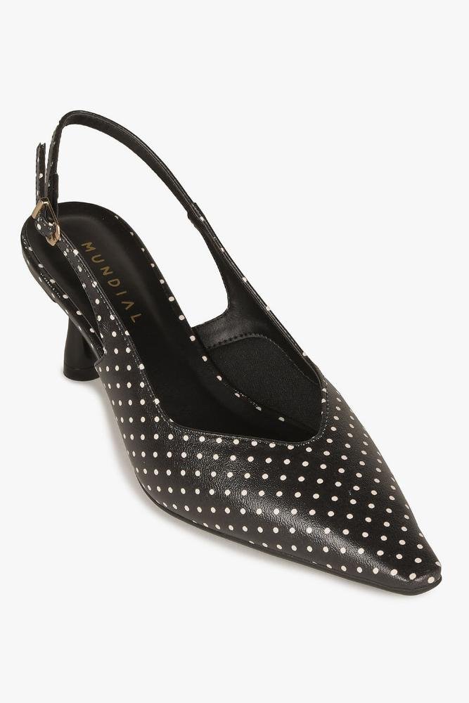 Scarpin Feminino Slingback Mundial Fabianne Preto 2