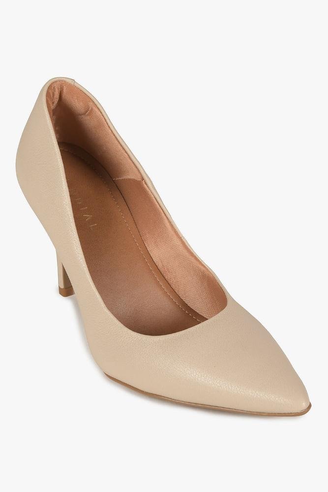Scarpin Feminino Salto Alto Mundial Hilda Off White 4