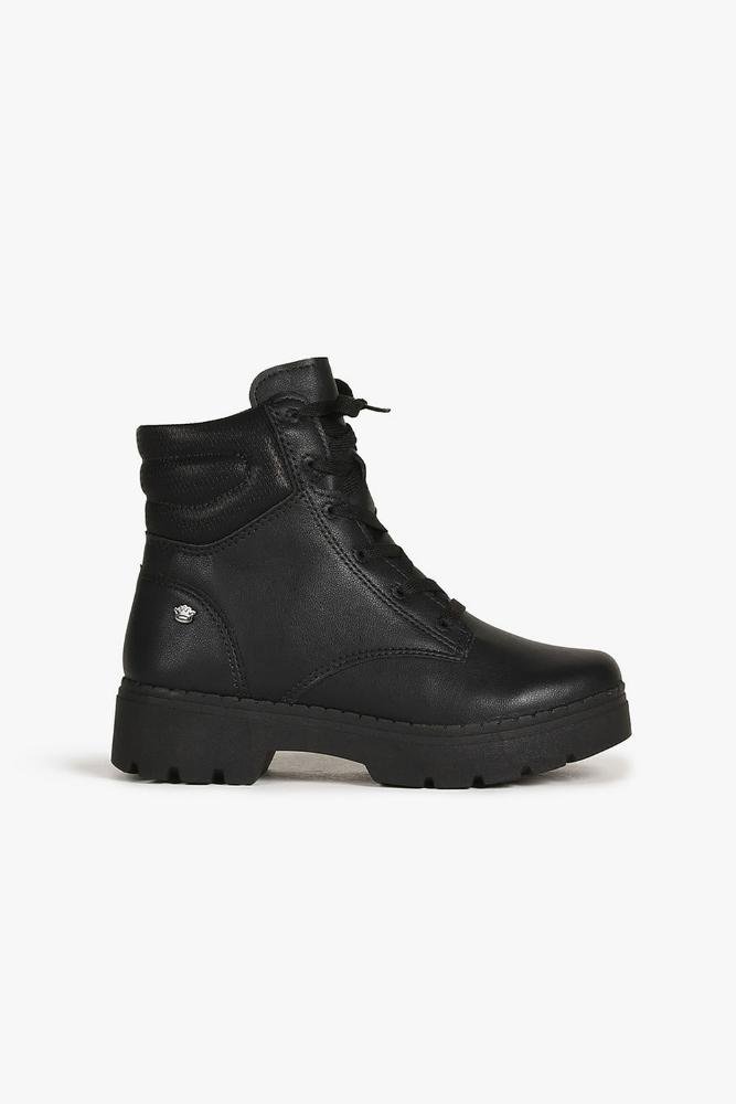 Bota Coturno Infantil Cano Curto Pink Cats Lily