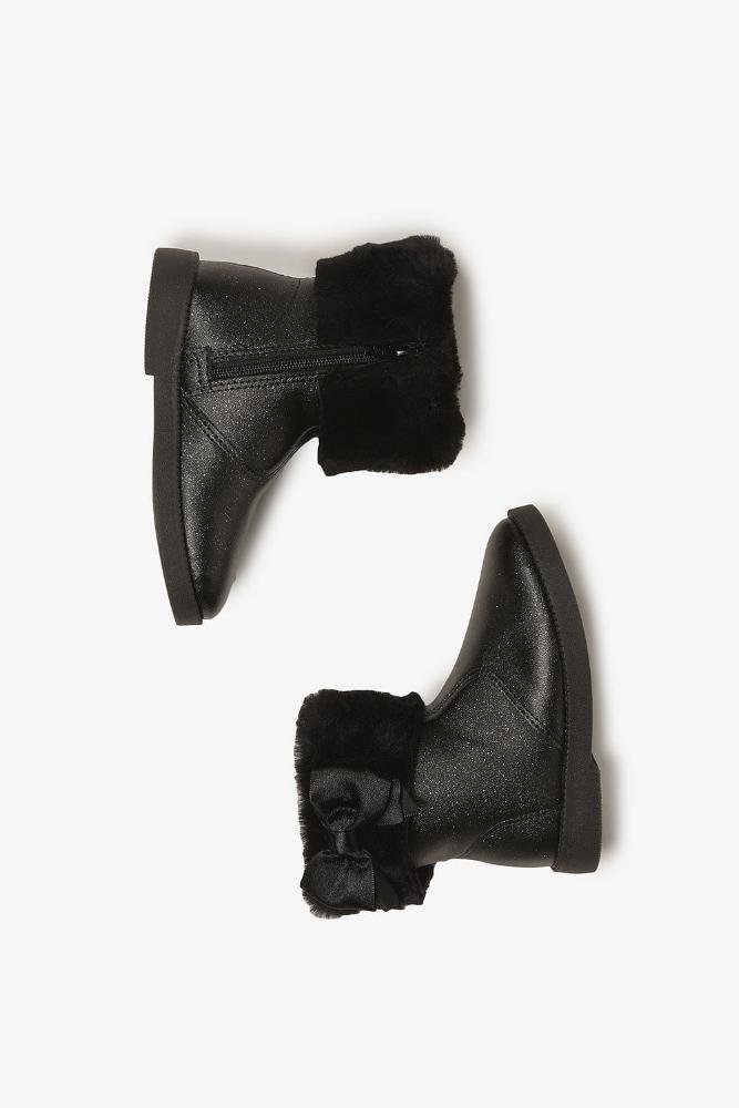 Bota Infantil Cano Curto Molekinha Rayssa Preto 3
