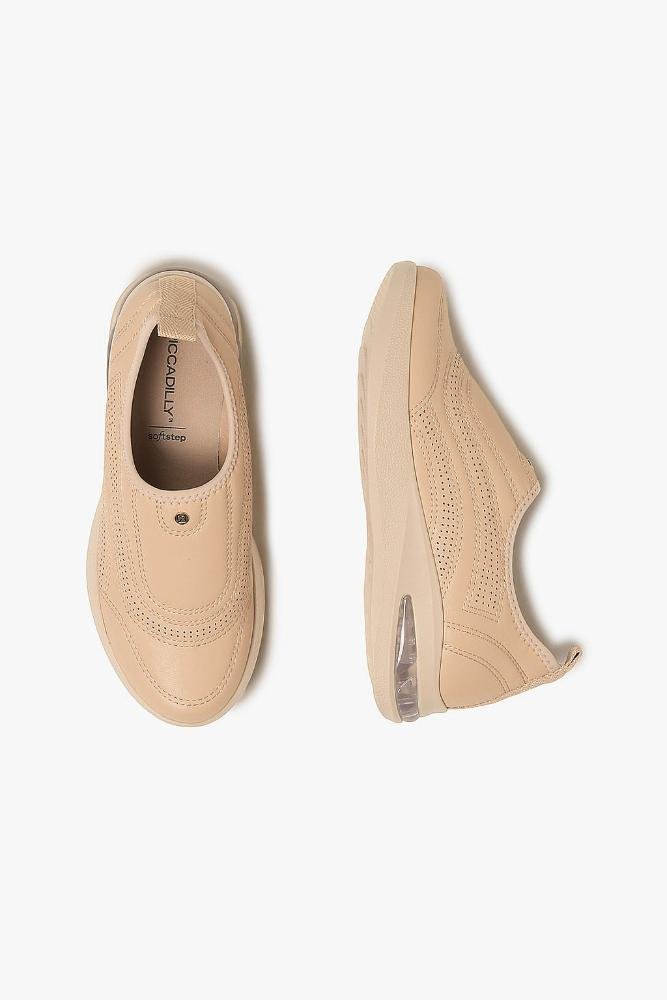Conforto Feminino Piccadilly SoftStep Skyler Bege 3