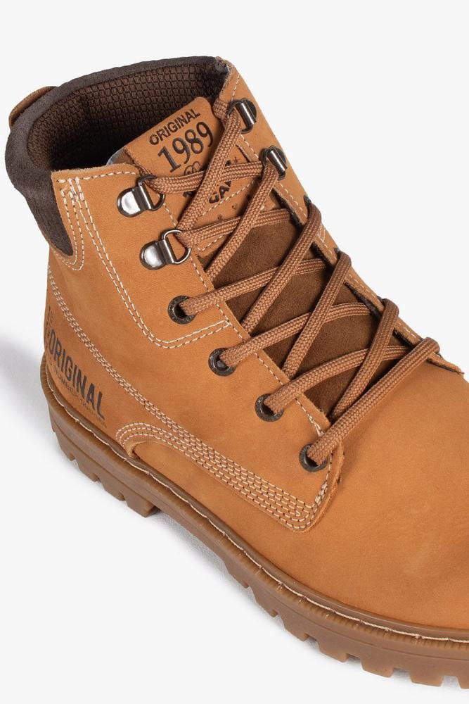 Bota Masculina Pegada Pull Up Caramelo 2