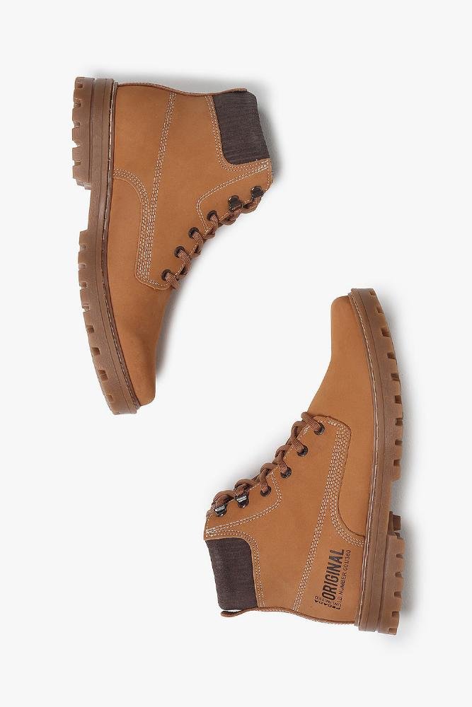 Bota Masculina Pegada Pull Up Caramelo 3