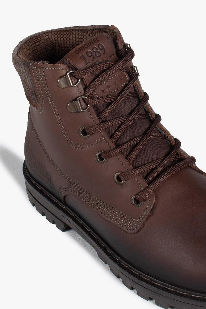 Bota Masculina Pegada Pull Up Café 2