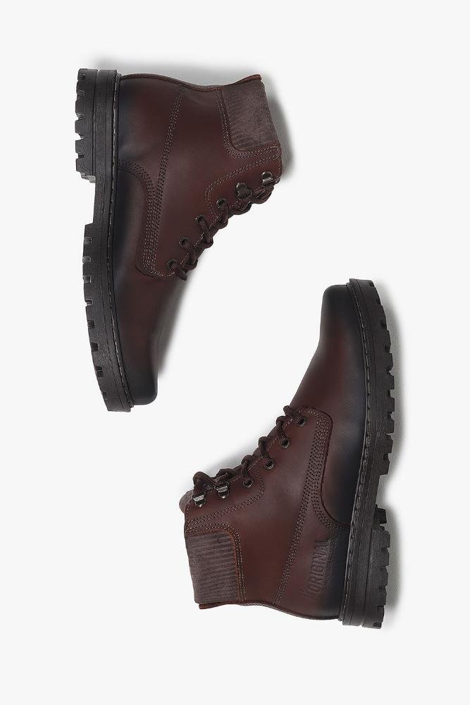Bota Masculina Pegada Pull Up Café 3