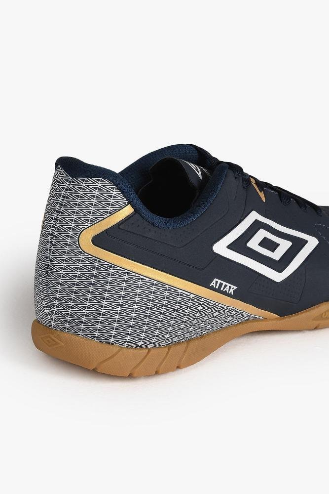 Chuteira Masculina Futsal Umbro Attak Eternal Azul Marinho 2