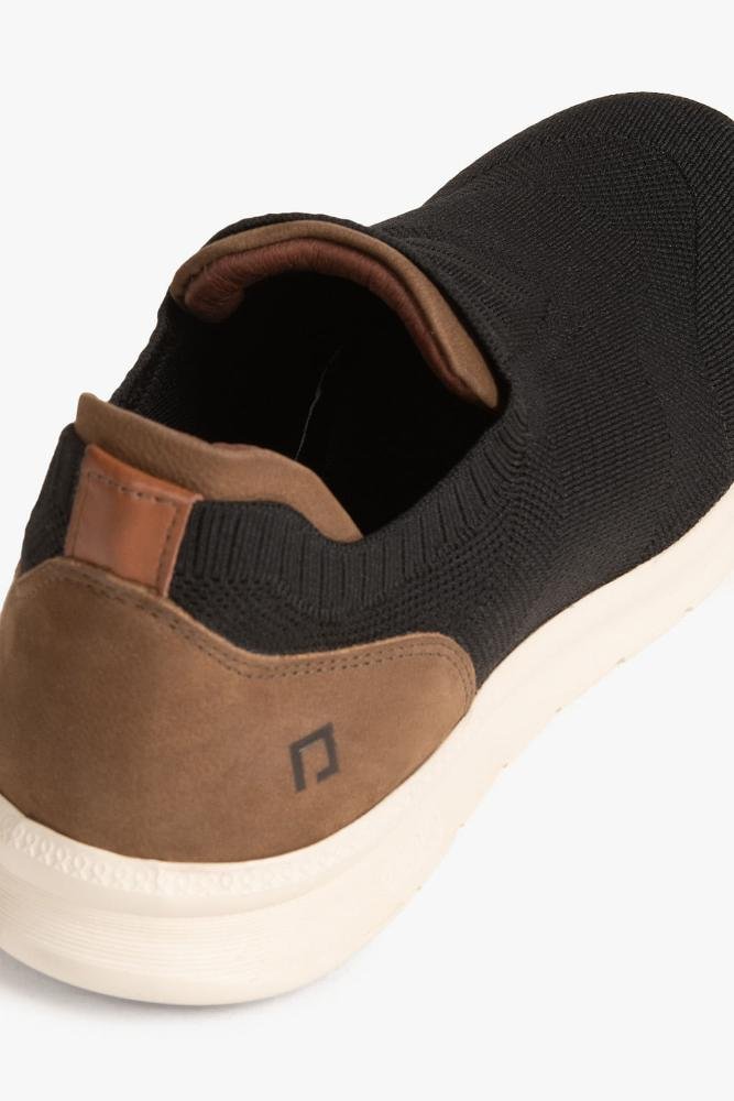 Sapatênis Masculino Slipper Pipper Knit Preto 2