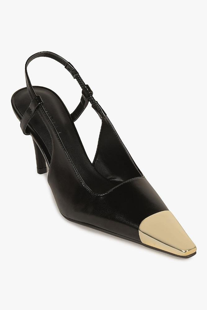 Scarpin Feminino Slingback Mundial Lee Preto 4