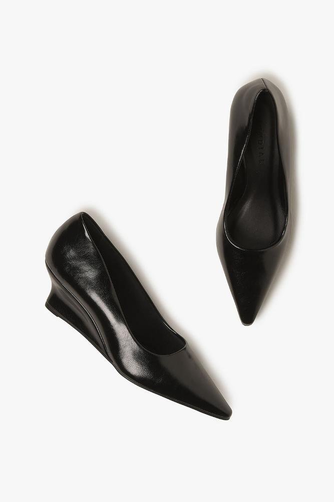 Sapato Feminino Anabela Mundial Taina Preto 3