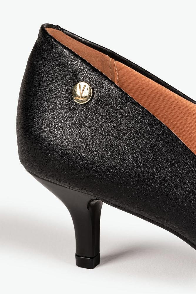 Scarpin Feminino Salto Médio Vizzano Elizangela Preto 2